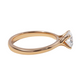 Round Solitaire Rose Gold Engagement Ring