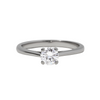 Round Solitaire Engagement Ring 0.50ct