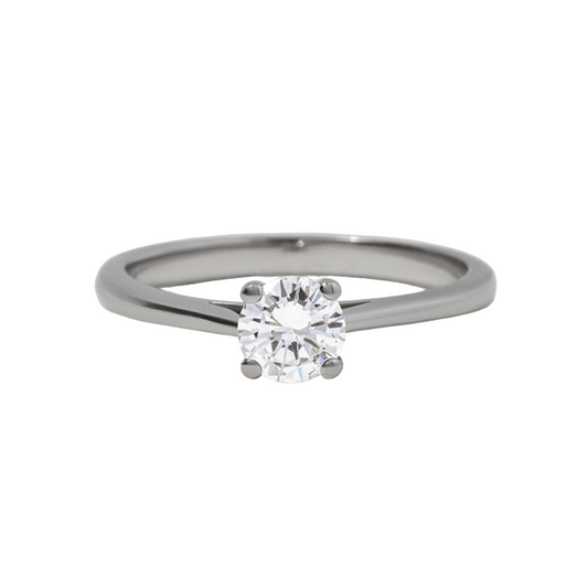 Round Solitaire Engagement Ring 0.50ct
