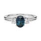 Sapphire and Diamond Ring