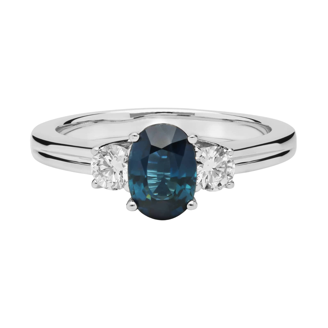Sapphire and Diamond Ring