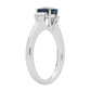 Sapphire and Diamond Ring