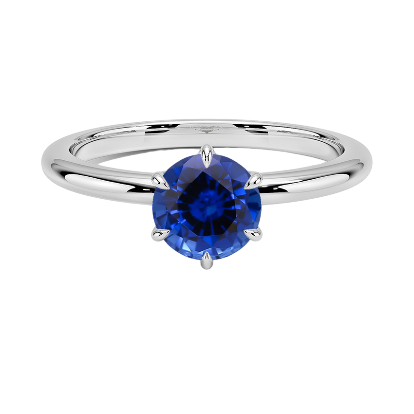 Sapphire Esme Hidden Halo Diamond Ring