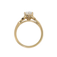 Celtic Song Engagement Ring Round Lab Diamond - 1.20ct