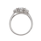 Oval Trilogy Lab Grow Diamond Engagement Ring
