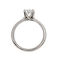 1.00ct Round Lab Diamond Floating Solitaire Ring