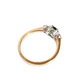Round Emerald Trilogy 0.30ct