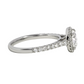 Halo Engagement Ring Round Lab Diamond - 1.00ct