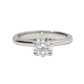 1.00ct Round Lab Diamond Floating Solitaire Ring