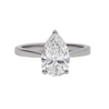Solitaire Pear Engagement Ring- 2.08ct